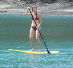 coral bay outlook paddle board