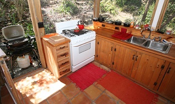 Cottage kitchen Virgin Islands St. John