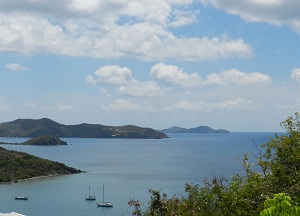 coral bay outlook view towards Norman
